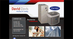 Desktop Screenshot of daviddavisheating.com